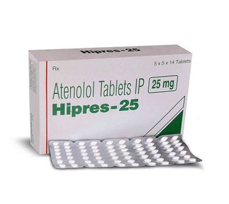 Blood Pressure Hipres 25 mg Tenormin Cipla