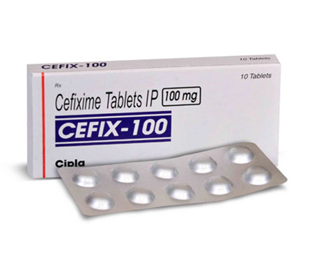 Antibiotics Cefix 100 mg Suprax Cipla