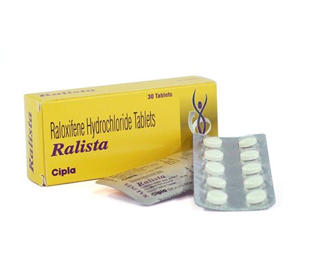 Antiestrogens Ralista 60 mg Evista Cipla