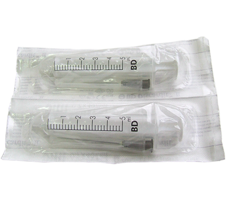 Syringes 5ml Syringe and Needle Lidocaine Becton Dickinson