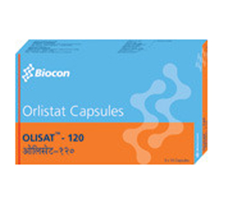 Weight Loss Olisat 120 mg Xenical Biocon Limited