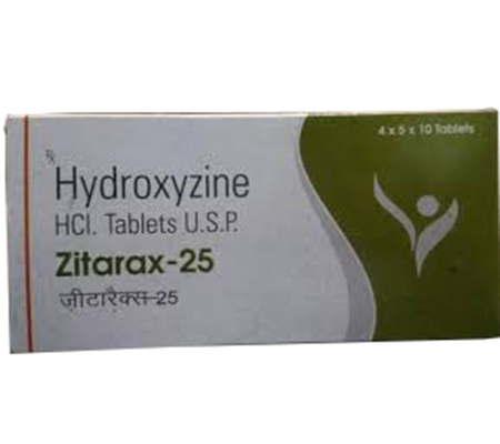 Antidepressants Zitarax 25 mg Atarax Mefro Pharmaceuticals