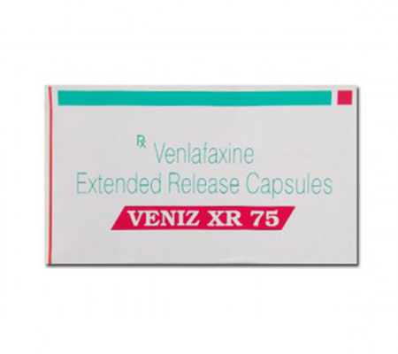 Antidepressants Veniz XR 75 mg Effexor Sun Pharma
