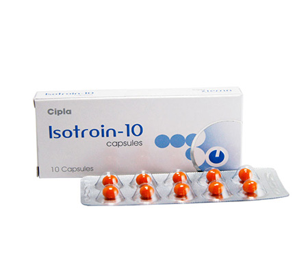 Acne and Skin Care Isotroin 10 mg Accutane Cipla