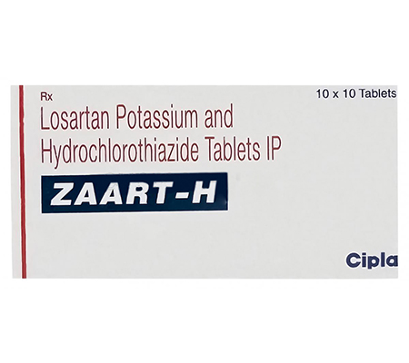 Blood Pressure Zaart-H 50 mg / 12.5 mg Hyzaar Cipla