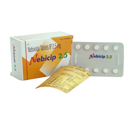 Blood Pressure Nebicip 2.5 mg Bystolic Cipla