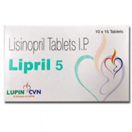 Blood Pressure Lipril 5 mg Zestril Lupin