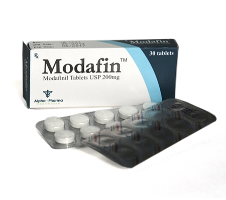 Stay-awake Modafin 200 mg Provigil Alpha-Pharma