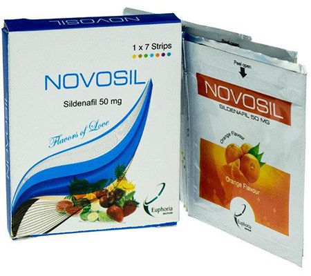 Erectile Dysfunction Novosil Strips 50 mg Viagra Euphoria Healthcare