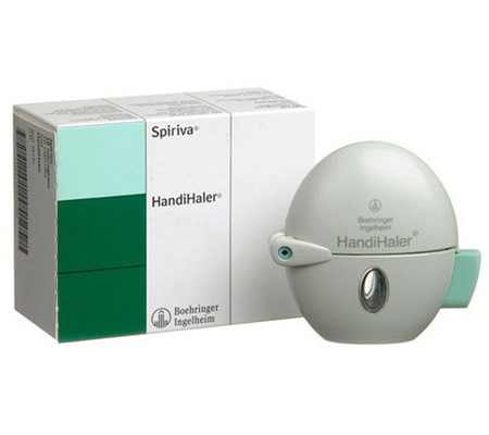 Asthma Spiriva HandiHaler 18 mg Spiriva Boehringer