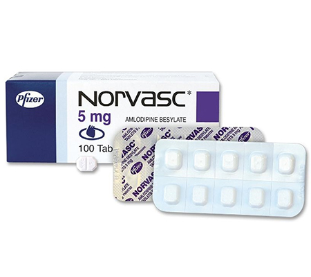 Blood Pressure Norvasc 5 mg Norvasc Pharmacia & Upjohn (Pfizer)