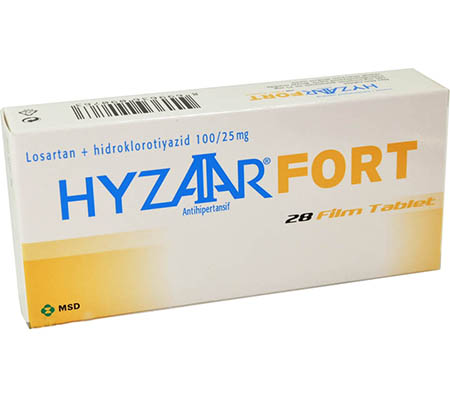 Blood Pressure Hyzaar Fort 100 mg / 25 mg Hyzaar MSD