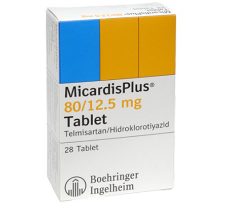 Blood Pressure Micardis Plus 80 mg / 12,5 mg Micardis HCT Boehringer