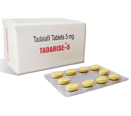 Erectile Dysfunction Tadarise 5 mg Cialis Sunrise Pharma