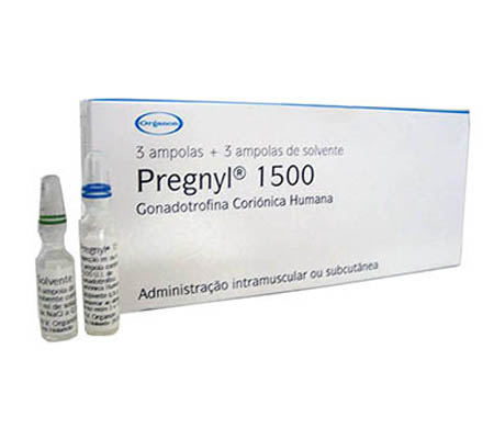 Post Cycle Therapy HCG Pregnyl 1500iu Pregnyl Organon