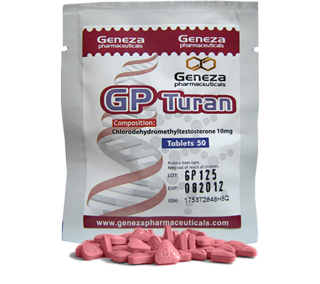 Oral Steroids GP Turan 10 mg Turinabol Geneza Pharmaceuticals