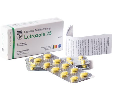 Antiestrogens Letrozole 2.5 mg Femara Hilma Biocare