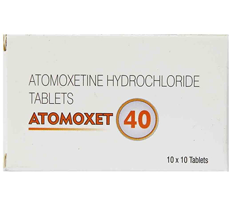 Antidepressants Atomoxet 40 mg Strattera Fortune Healthcare