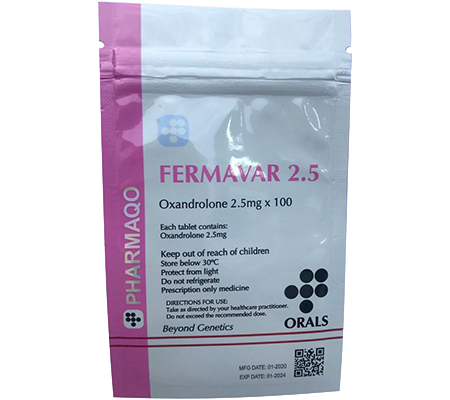 Oral Steroids Fermavar 2.5 mg Anavar, Var Pharmaqo Labs