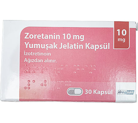 Acne and Skin Care Zoretanin 10 mg Accutane Drogsan