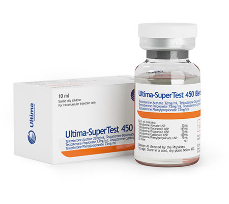 Injectable Steroids Ultima-SuperTest 450 Blend Sustanon (Testosterone Blend) Ultima Pharmaceuticals