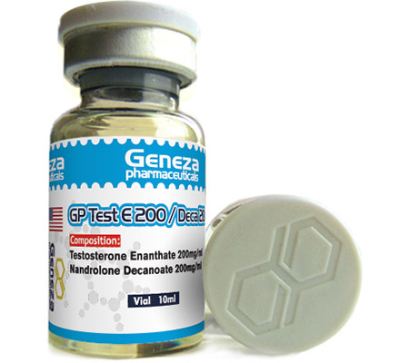 Injectable Steroids GP Test E 200 / Deca 200 Testosterone Cypionate Geneza Pharmaceuticals
