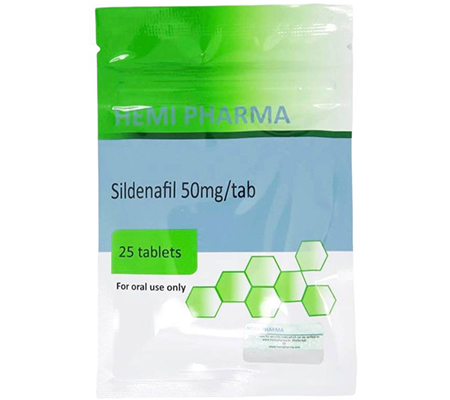 Post Cycle Therapy Sildenafil 50 mg Viagra Hemi Pharma