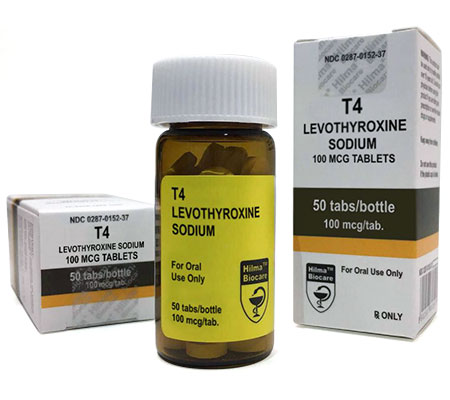 Thyroid T4 100 mcg T4, L-thyroxine, Synthroid Hilma Biocare