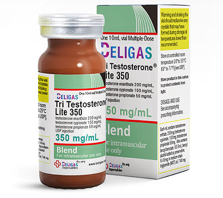 Injectable Steroids Tri Testosterone Lite 350 mg Sustanon (Testosterone Blend) Beligas