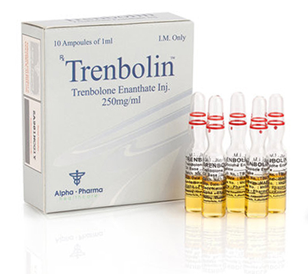 Injectable Steroids Trenbolin 250 mg Trenbolone Enanthate Alpha-Pharma