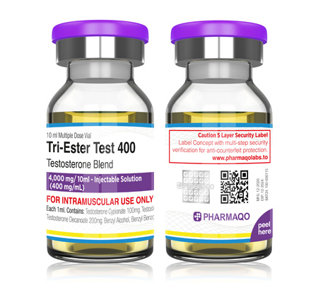 Injectable Steroids Tri-Ester Test 400 mg Sustanon (Testosterone Blend) Pharmaqo Labs