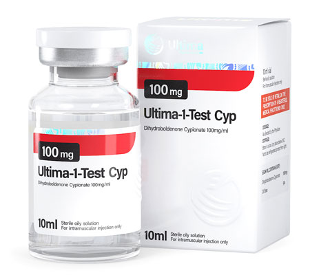 Injectable Steroids Ultima-1-Test Cyp 100 mg DHB Ultima Pharmaceuticals