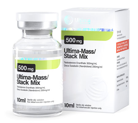 Injectable Steroids Ultima-Mass/Stack 500 Mix Human Growth Hormone, HGH Ultima Pharmaceuticals