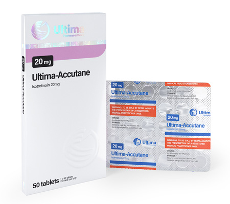 Acne and Skin Care Ultima-Accutane 20 mg Accutane Ultima Pharmaceuticals