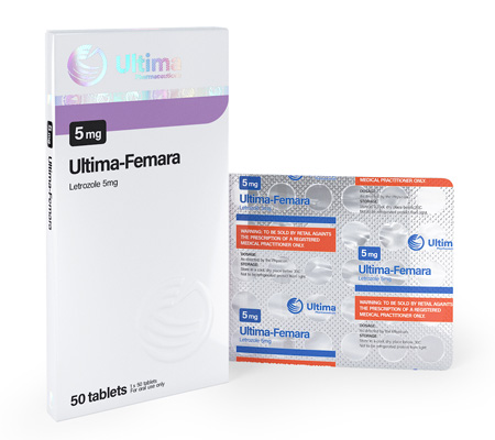 Antiestrogens Ultima-Femara 5 mg Femara Ultima Pharmaceuticals